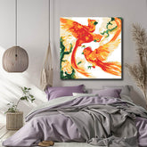 Painting by numbers birds of paradise